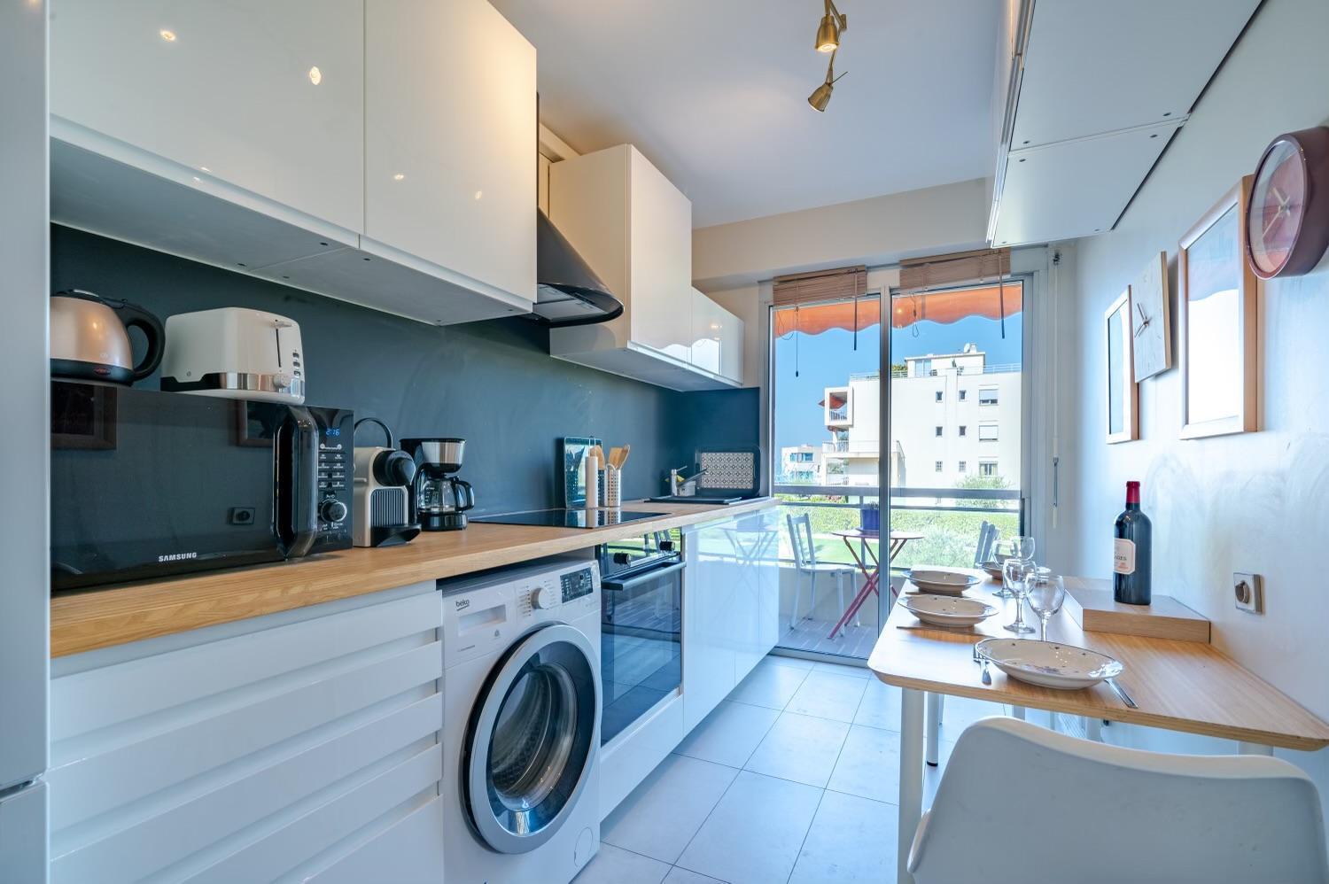 Superbe 2 Pieces Clim Et Parking Apartment นีซ ภายนอก รูปภาพ